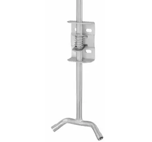 Поїлка ніпельна, з регулюванням по висоті, на 2 ніпеля, нержавіюча Поїлка ніпельна, з регулюванням по висоті, на 2 ніпеля, нержавіюча