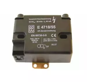 Трансформатор розпалу Eichhof E4718 / 55 1P для Ermaf GP Трансформатор розпалу Eichhof E4718 / 55 1P для Ermaf GP