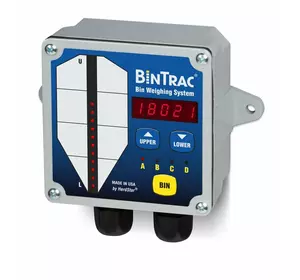 Консоль Bin Trac Pro з програмою для зчитування інформації про кількість корму в бункері Консоль Bin Trac Pro з програмою для зчитування інформації про кількість корму в бункері