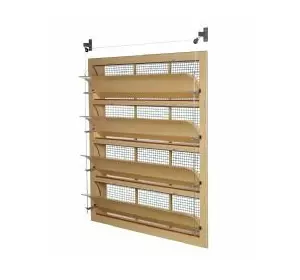 Клапан припливний стіновий TPI 6000-VFG-4, з монтажним комплектом Клапан припливний стіновий TPI 6000-VFG-4, з монтажним комплектом