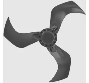 Вентилятор шахтний Ziehl-Abegg FF091-6ET.6F.A3P2, ø 91 см, 1-фазний Вентилятор шахтний Ziehl-Abegg FF091-6ET.6F.A3P2, ø 91 см, 1-фазний