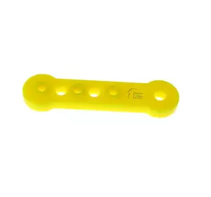 Регулятор універсальний для мотузки діам. 3 мм та 5 мм, жовтий пластик