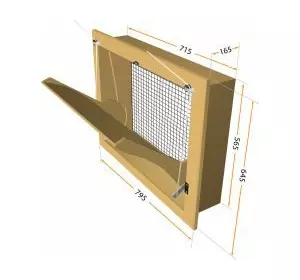 Клапан приточный стеновой TPI 4000-VFG Клапан приточный стеновой TPI 4000-VFG