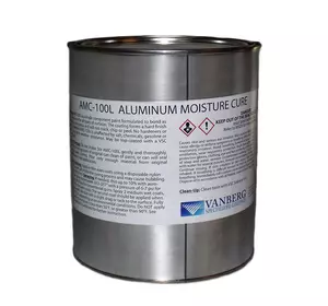 Полиуретановое покрытие, цвет "алюминий", защита металла от влаги 3,79 л