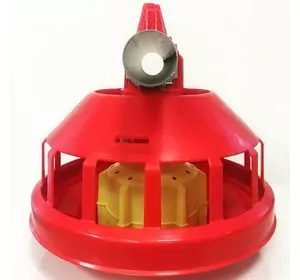 Кормушка Codaf GIO T/F, для курочек для родительского стада, с решетокй, высокий конус Кормушка Codaf GIO T/F, для курочек для родительского стада, с решетокй, высокий конус