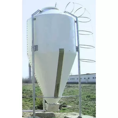 Кормобункер зі скловолокна модель SIV з 4-ма ногами, 18,6 тонн