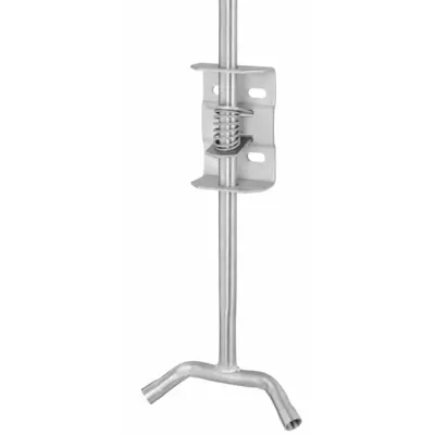 Поилка ниппельная, с регулировкой по высоте, на 2 ниппеля, нержавейка